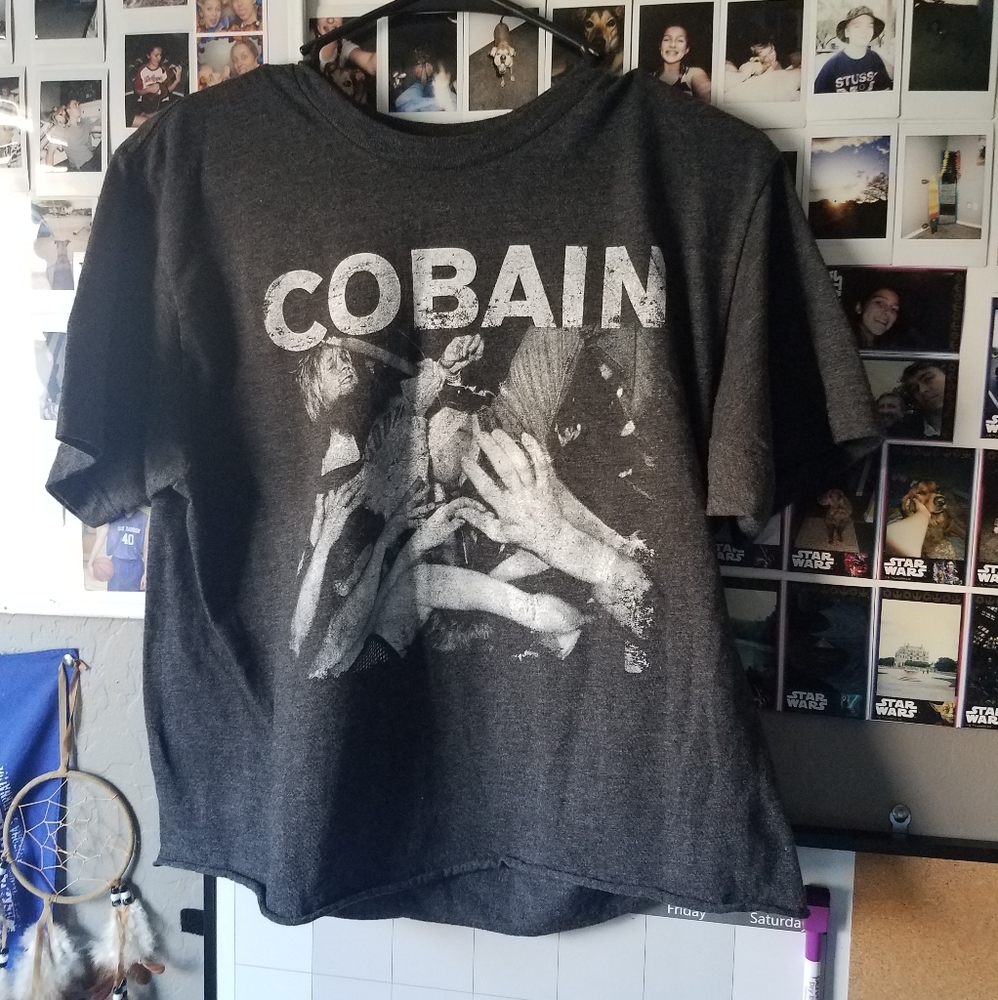 Kurt Cobain Nirvana Band Shirt